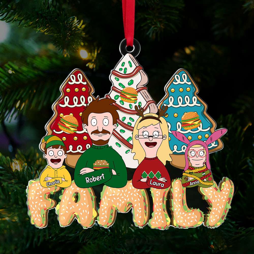 Personalized Gifts For Family, Movie Characters Acrylic Ornament 03XQTI311024HG-Homacus