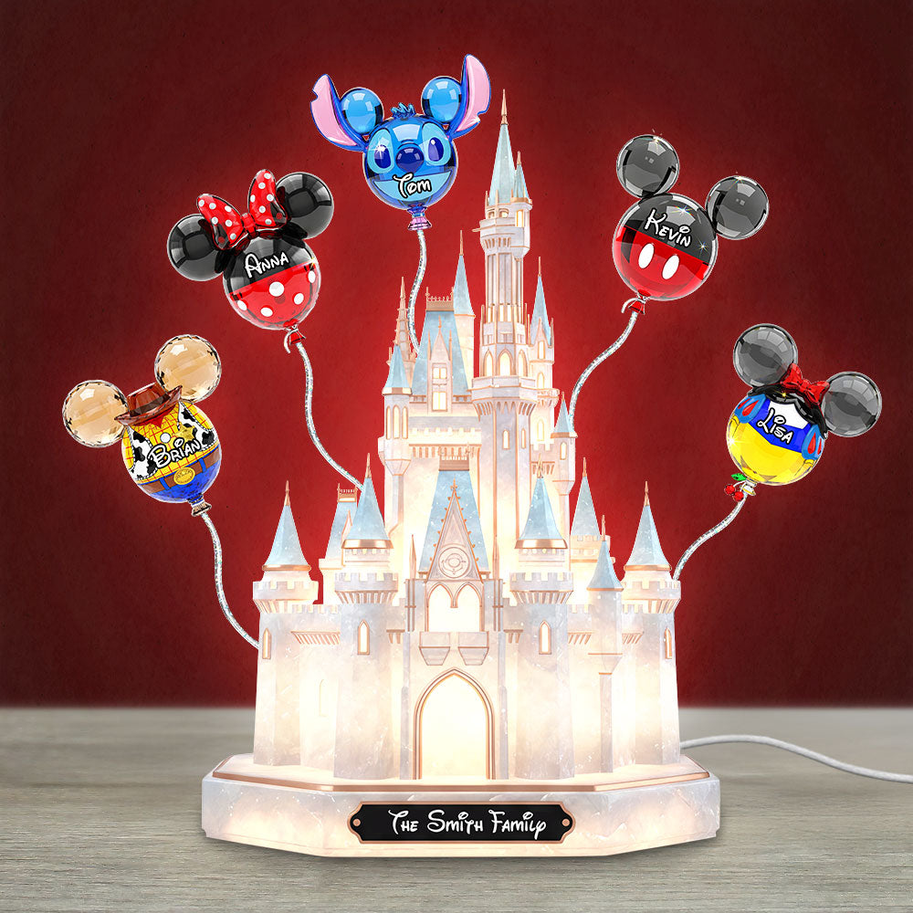 Family Bubble Acrylic Light Box - Personalized Gifts For Family 01ohti021225-Homacus