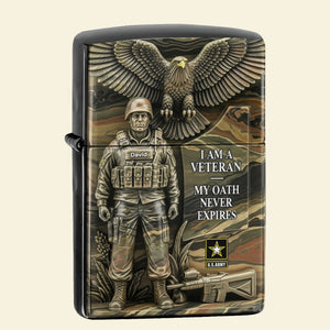 Badass Veteran Lighter - Personalized Gifts For Veteran 04tgti080825-Homacus