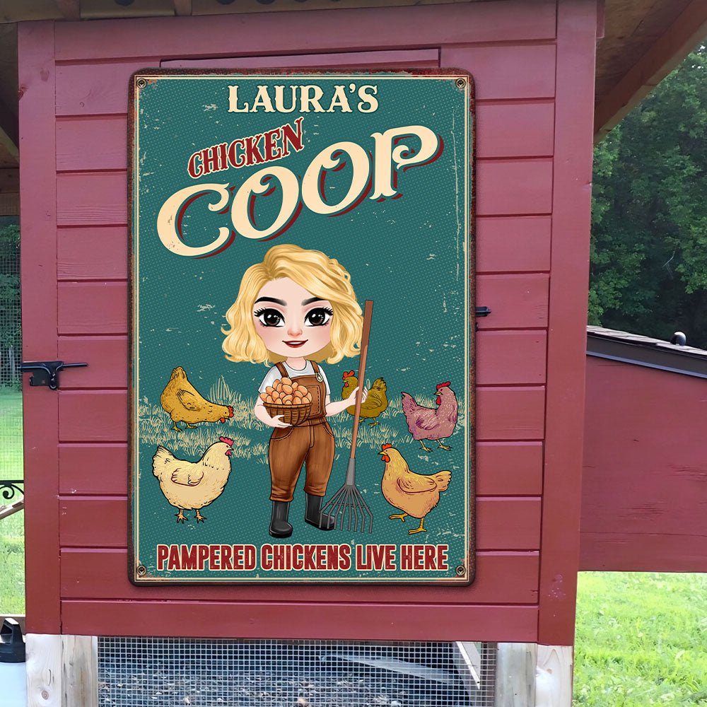 Merry Cluckmas Coop Sign – Personalized Christmas Decor For Farmers 03nati140325-Homacus