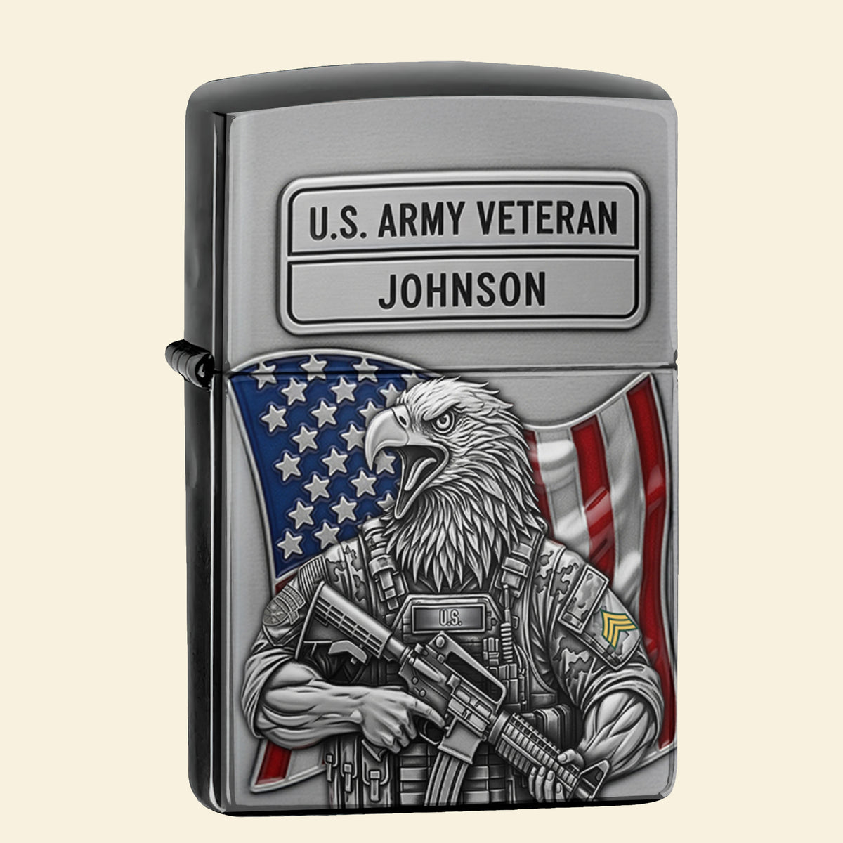 American Protector Lighter, Personalized Gifts For Veteran-Homacus