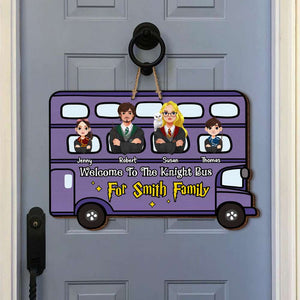 Personalized Gifts For Family Wood Sign Family Bus 03XQTI130824PA-Homacus