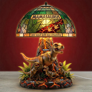 Fantastic Dinosaur Mom Light Box, Personalized Gifts For Mom & Grandma 01QHTI240226-Homacus