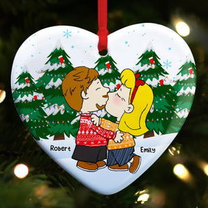 Personalized Gifts For Couple Ceramic Ornament 01ACAC091124-Homacus