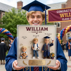Graduation Milestone Acrylic Plaque - Personalized Custom Photo Gift For Graduation 03TYTI090526-Homacus