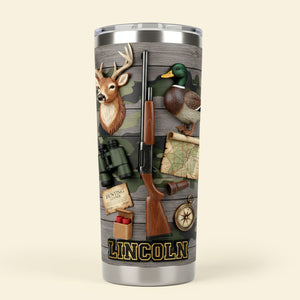 Hunting Lover 20oz Tumbler - Personalized Gifts For Hunter Tumbler 05KITI261225-Homacus