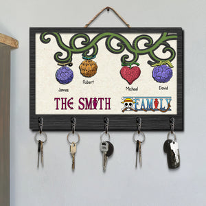 Personalized Gifts For Family Key Hanger 02HTDC080624-Homacus