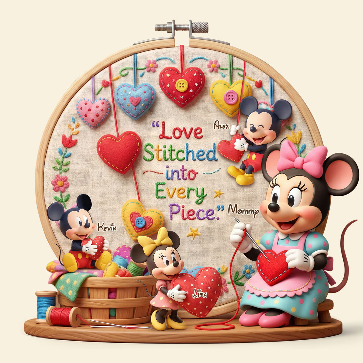 Family Heart Keepsake Acrylic Plaque Personalized Gifts For Mom 05PATI050326-Homacus