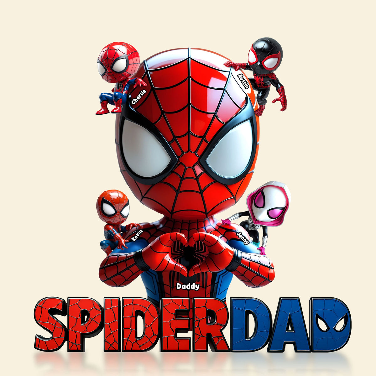 Christmas Hero Dad Plaque – Personalized Gifts For Dad 01nati070525-Homacus