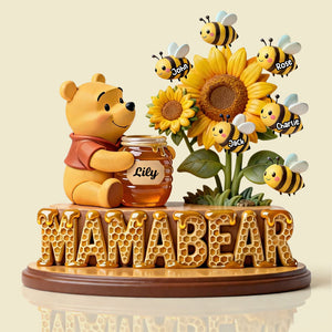 Mama Bear Acrylic Plaque - Personalized Gifts For Mother's Day 05hyti280126-Homacus