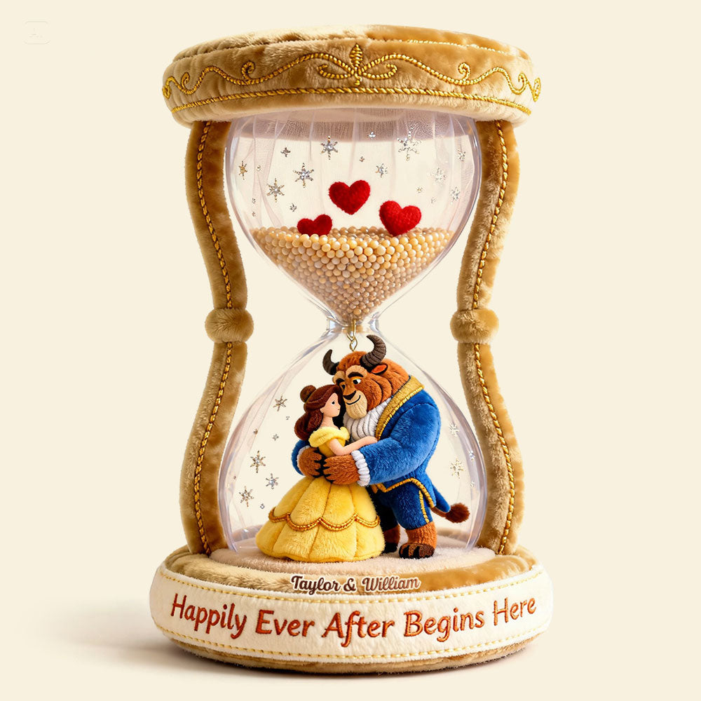 Romantic Fairytale Couple Pillow - Personalized Gift For Couples 04OHTI231225-Homacus
