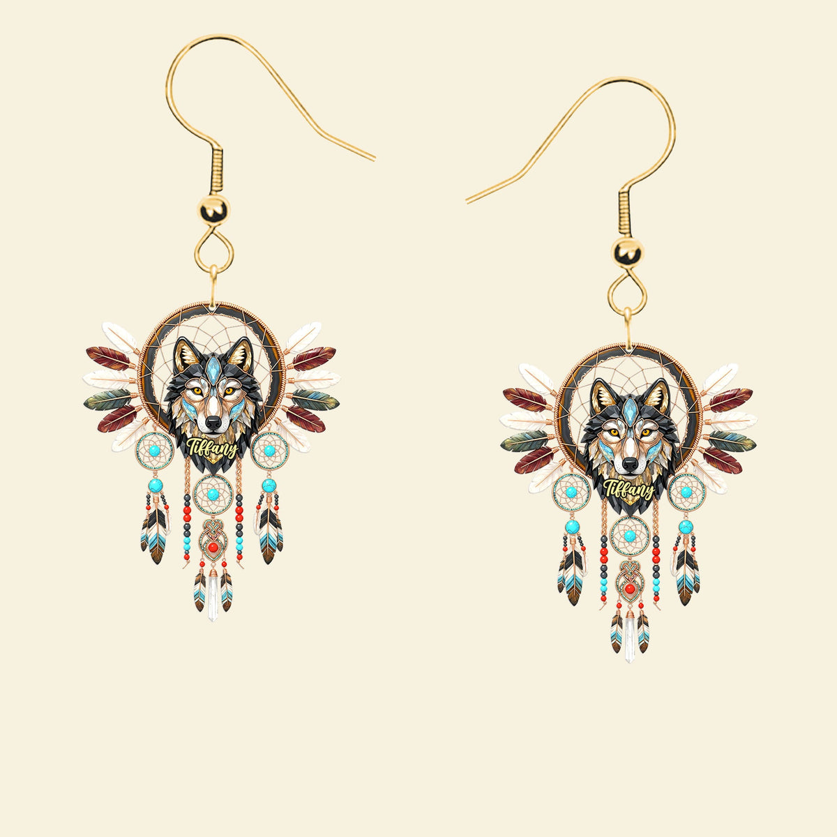 Native American Earrings - Personalized Gifts For Her 02nati200625-Homacus