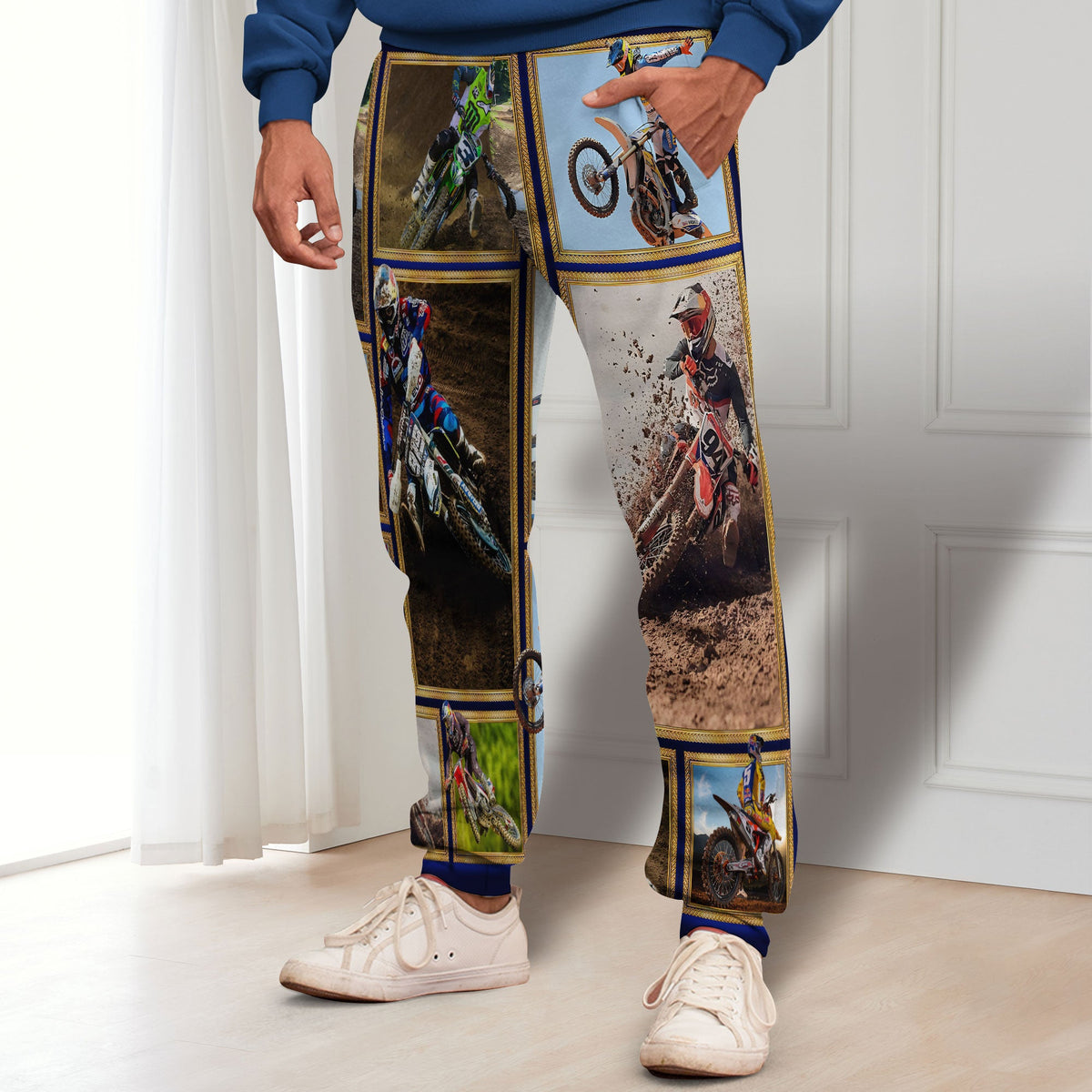 Custom Photo Gifts For Motocross Lover Sweatpants 022qhti030125-Homacus