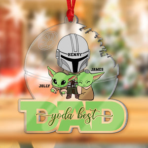 You Are Best Dad Personalized Christmas Ornament Gifts For Dad-Homacus
