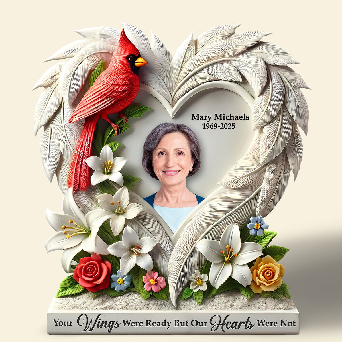 Memorial Heaven Plaque - Custom Photo Gifts 011huti170425-Homacus