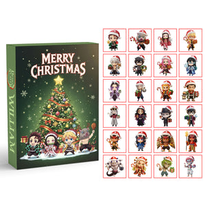 Anime Christmas Advent Calendar Blind Box - Personalized Gifts For Anime Lovers 03pgti111025-Homacus