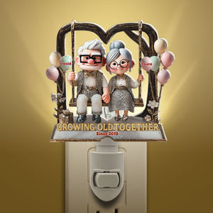 Old Couple Night Light - Personalized Gifts For Couple 06tgti280525-Homacus
