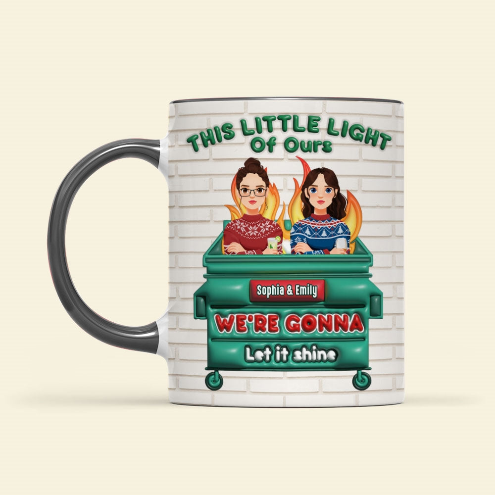 Personalized Gifts For Coworkers Coffee Mug Cute 3D Inflated Effect 04kati021224pa-Homacus