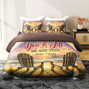 Personalized Gifts For Couple Quilt Bedding Set 03kati140125-Homacus