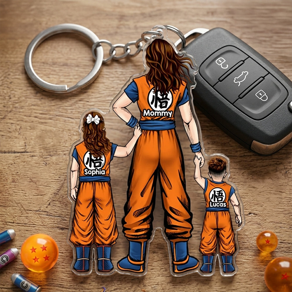 Ultimate Warrior Mom Keychain - Personalized Gifts For Moms 01qhhu030426-Homacus