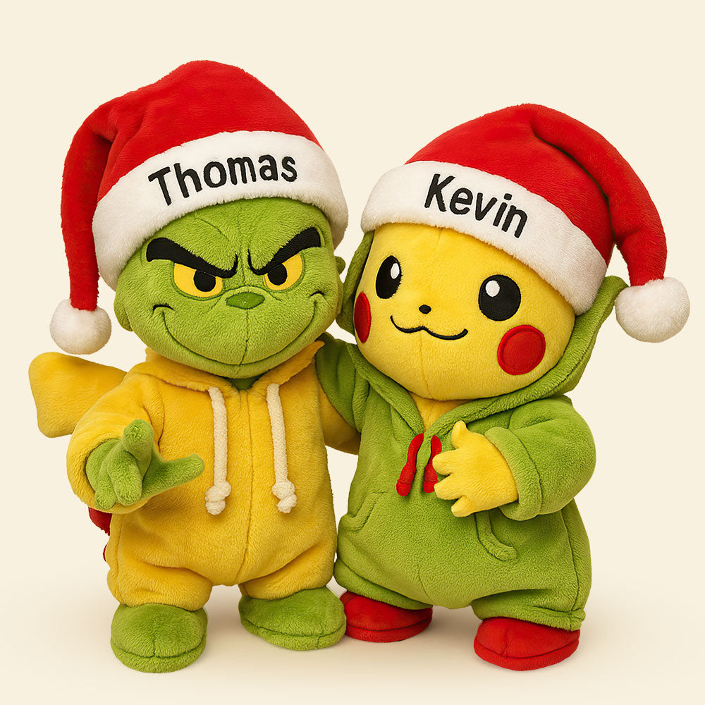 Friends, Couple Pillow - Personalized Gifts For Besties, Couple Christmas Pillow 02HUTI141125-Homacus