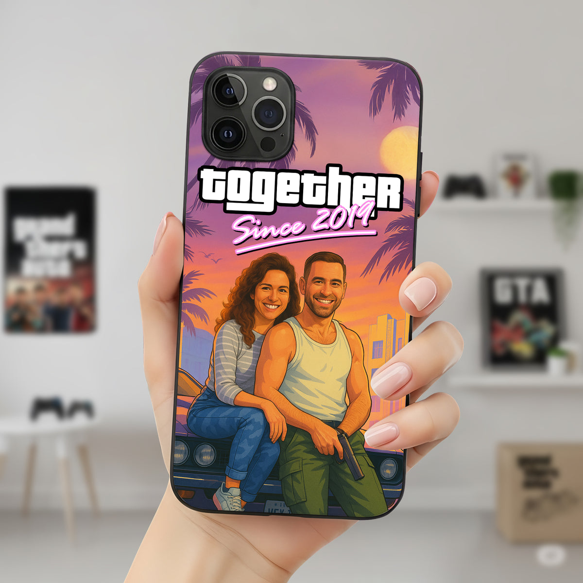 Couple Phone Case - Custom Photo Gifts For Couple 05nati250725-Homacus