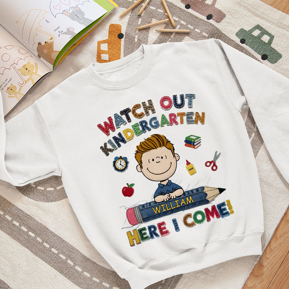 Cute Character Back To School Shirt - Personalized Gifts For Kids 02tgti270625-Homacus