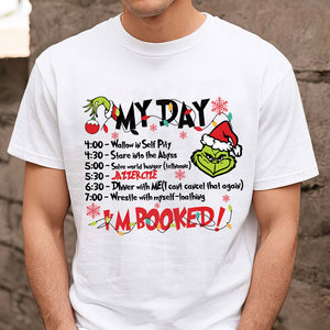 My Day Is Booked 103acxx260824 Christmas Shirt-Homacus