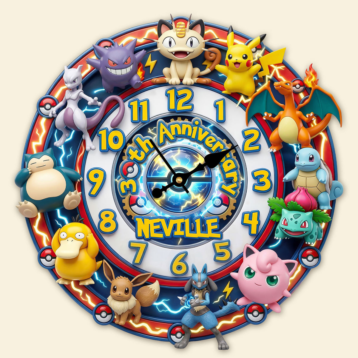 Adventure Hanging Wall Clock - Personalized Unique Gifts 05HUTI120326-Homacus