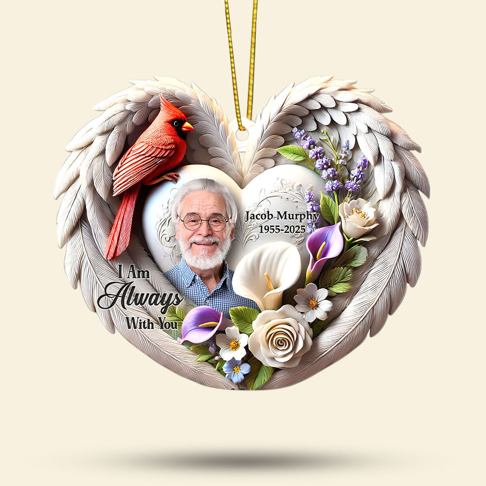 Memorial Ornament - Custom Photo Gifts For Loved Ones 01huti090925-Homacus