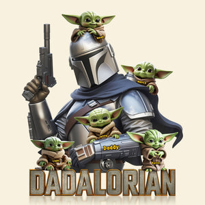 Dadalorian Plaque - Personalized Gifts For Dad 01nati140525-Homacus