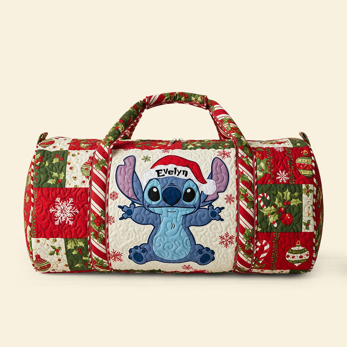 Christmas Quilted Duffle Bag - Personalized Gifts For Christmas 01NATI050925-Homacus