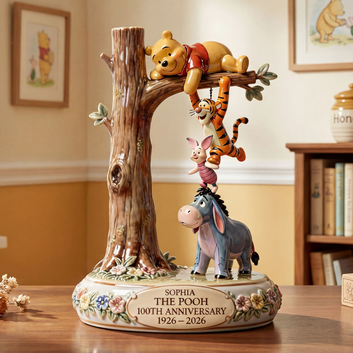 Anniversary Bear Acrylic Plaque - Personalized Gifts For Kids Plaque 03OHTI160126-Homacus