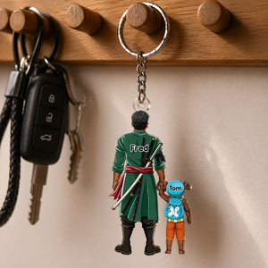 Dad Keychain- Personalized Gifts For Dad 021qhhu120525pa-Homacus