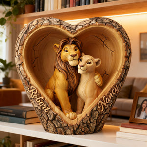 Romantic Couple Acrylic Plaque - Personalized Gifts For Couple 05nati090126-Homacus