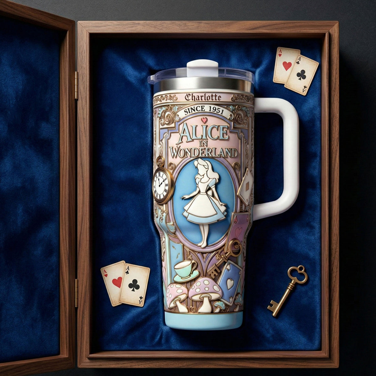 Fantasy Story Girl Tumbler - Personalized Gifts For Fantasy Lover Travel Tumbler 03OHTI020326-Homacus