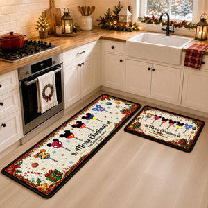 Colorful Balloon Family Runner Rug - Personalized Gifts For Family 05NATI290826-Homacus