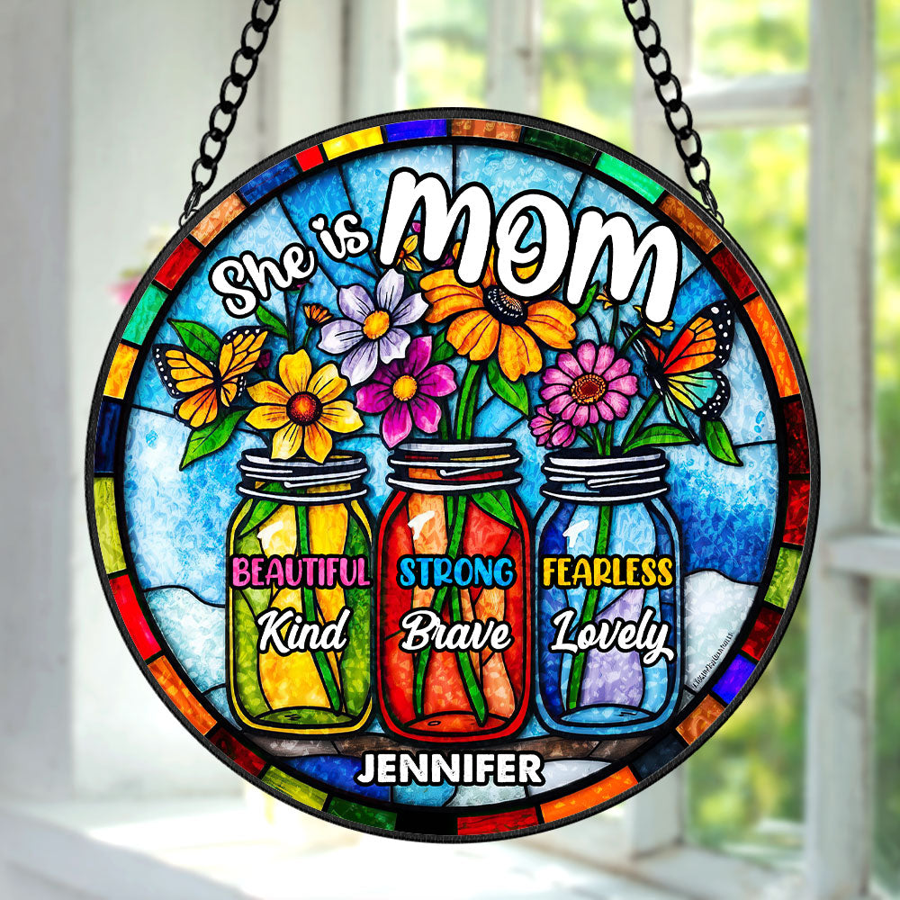 Personalized Gifts For Mom Stained Glass 02huti220325-Homacus