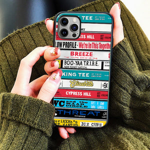 Personalized Gifts For Fan Hip-hop Lover Cassette Tapes Phone Case 03xqti220125-Homacus