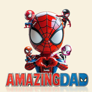 Amazing Spider Plaque Personalized Gifts For Dad 04nati080525-Homacus