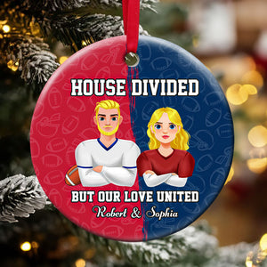 Personalized Gifts For American Football Lovers Couple Christmas Ornament 02huti141024hg-Homacus