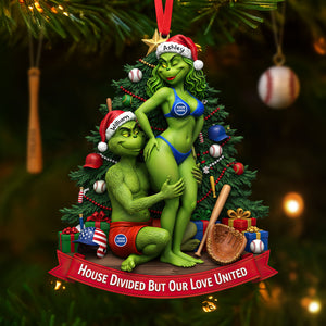 Personalized Gifts For Baseball-loving Couple Christmas Ornament 04huti290925-Homacus