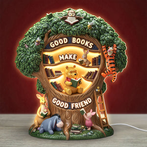 Bookish Friends Forever Acrylic Light Box - Personalized Gift For Friends 04PATI101225-Homacus