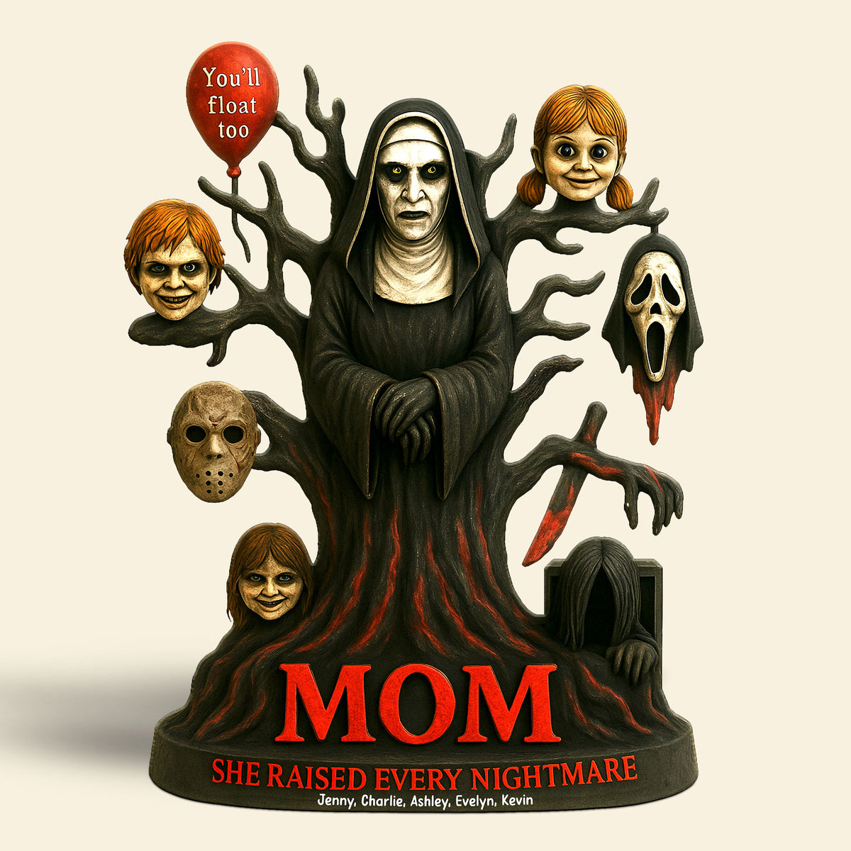 Horror Soeur Mom Acrylic Plaque Gifts For Mom 04OHTI240425-Homacus