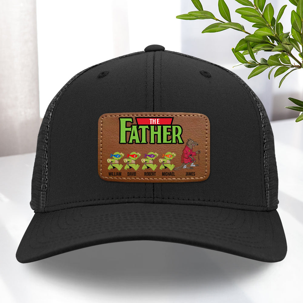 Turtle Dad Trucker Hat - Personalized Gifts For Father 04ohdc270524-Homacus