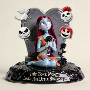 Bone Mommy & Little Kids Acrylic Plaque - Personalized Gift For Mom 03OHTI030426-Homacus