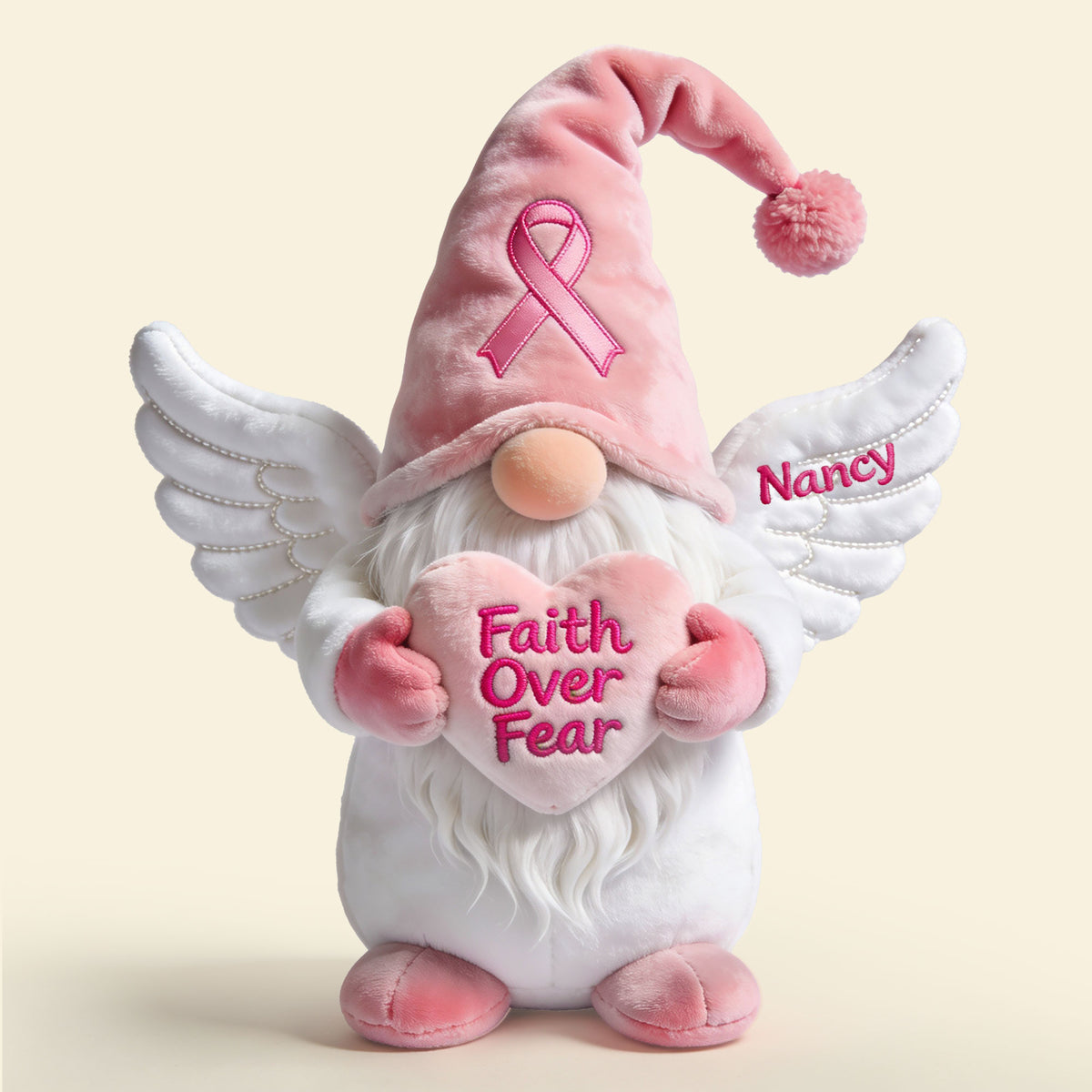 Gnome Cancer Awareness Custom Shape Pillow - Personalized Gifts 03nati111225-Homacus