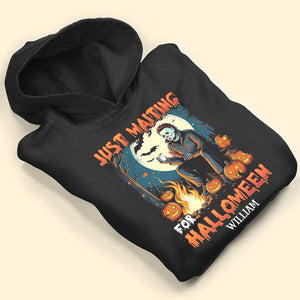 Personalized Gifts for Movie Fans, Just Waiting For Halloween Shirts 05TOTI050824-Homacus