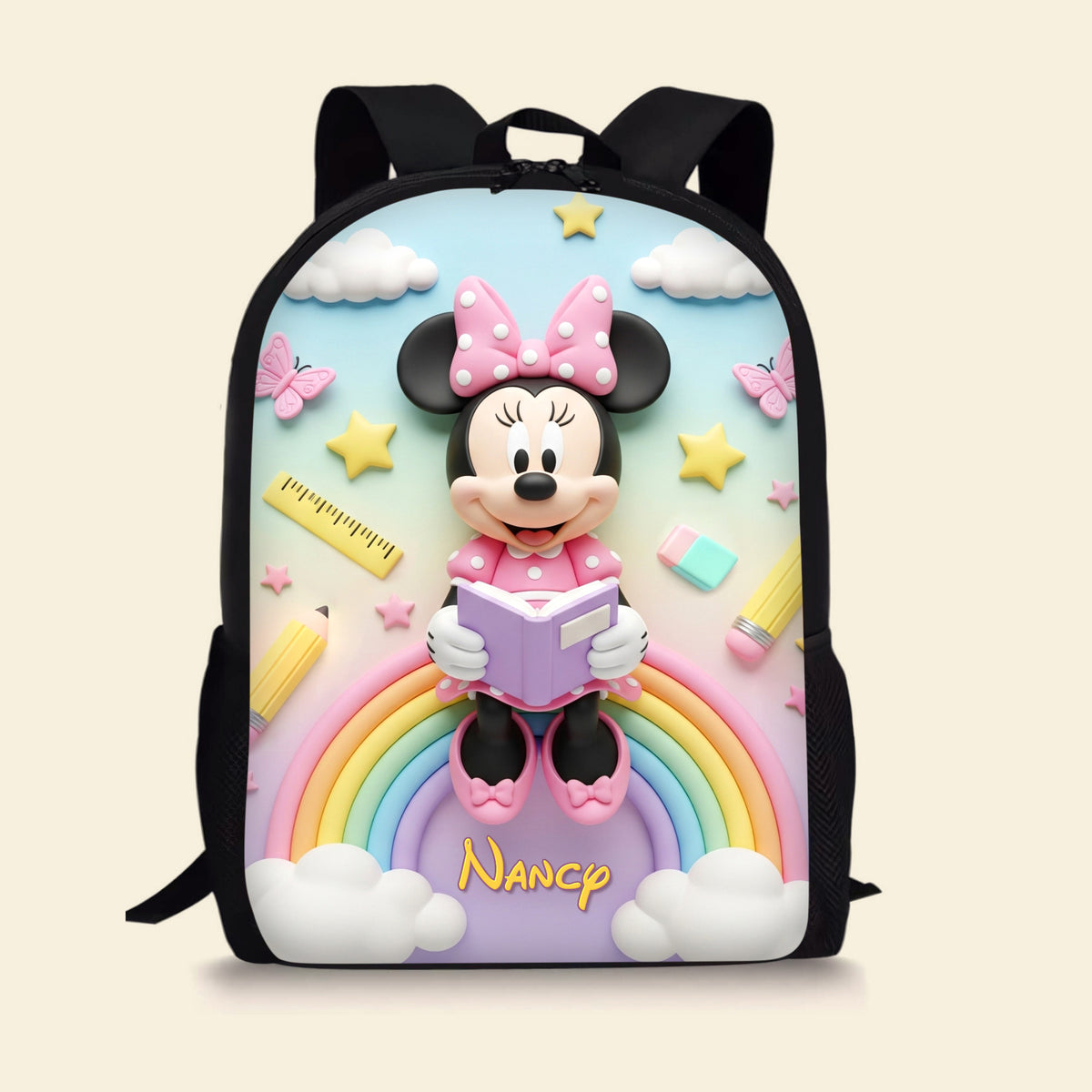 Cute Cartoon School Bag - Personalized Gifts For Kids 02pgti070825-Homacus