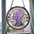 Personalized Gifts For Regency Romance Novel Fan Suncatcher, Wisteria Lady Stained Glass 05QHTI280824-Homacus